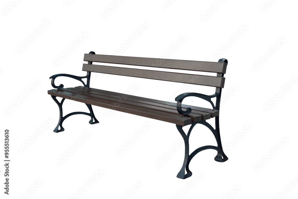 park bench isolated on white background park bench isolated on white background
