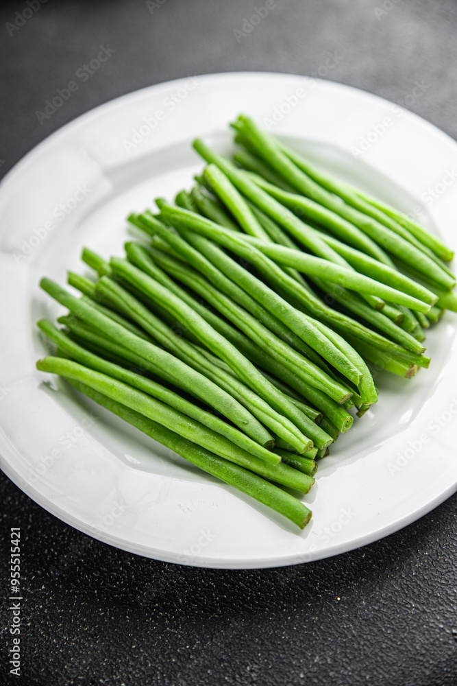 green beans fresh vegetable string bean fresh meal food snack on the table copy space food background rustic top view green beans fresh vegetable string bean fresh meal food snack on the table copy space food background rustic top view