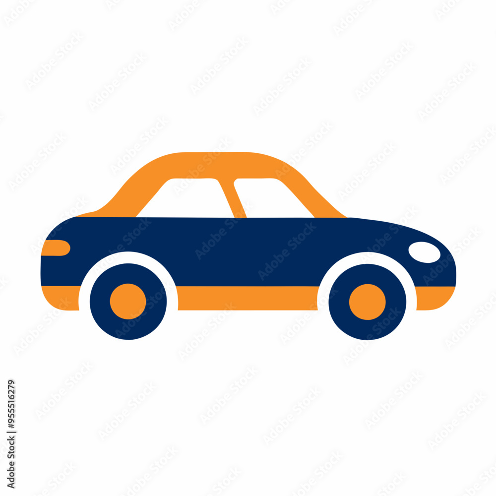 Car Paint Job Icon Vector Art on White Background Car Paint Job Icon Vector Art on White Background