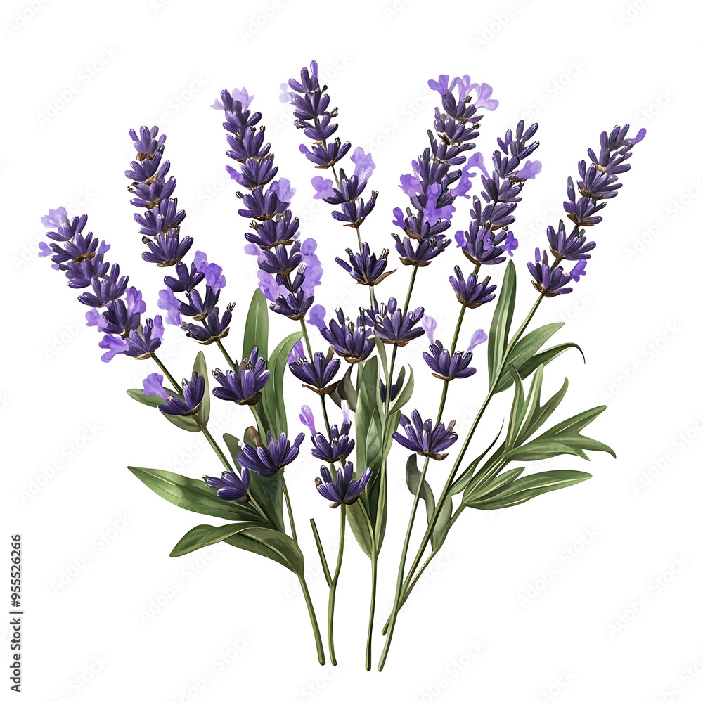 Fototapeta premium flowers isolated on white