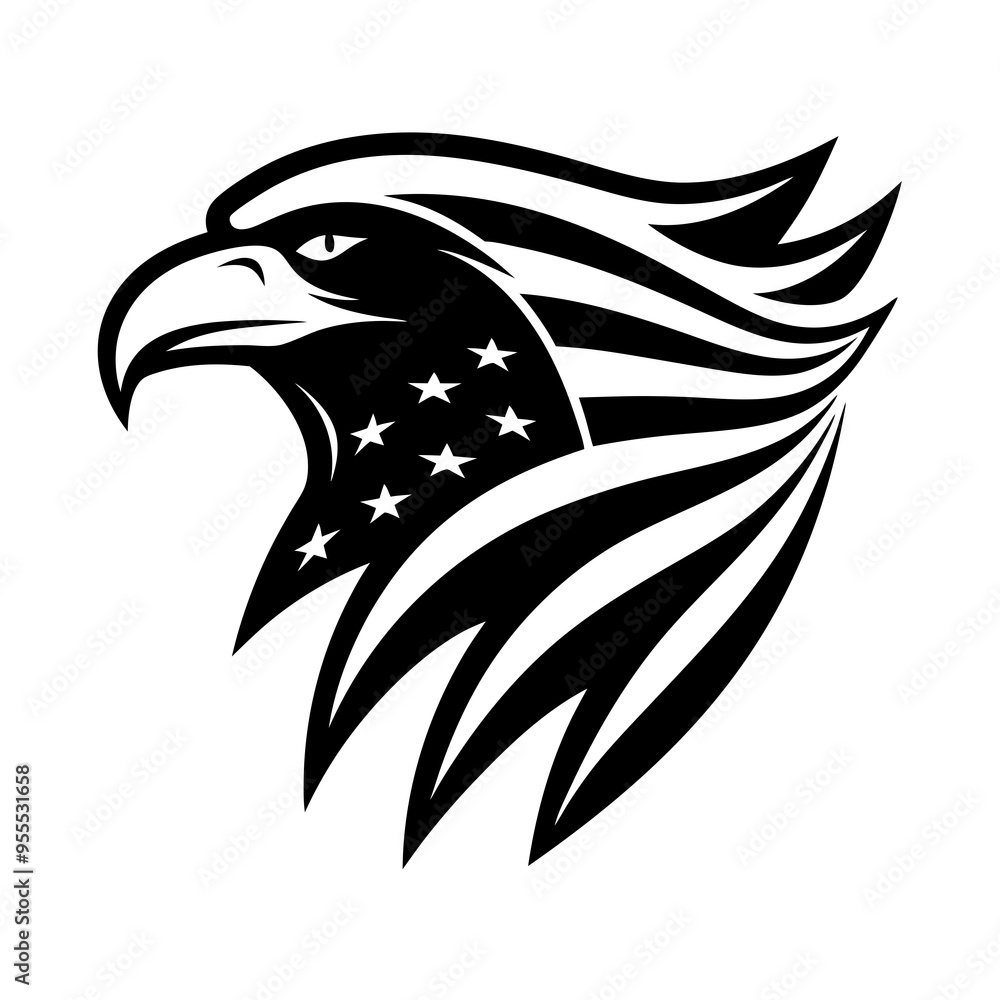 Fototapeta premium A dynamic and bold logo that unites