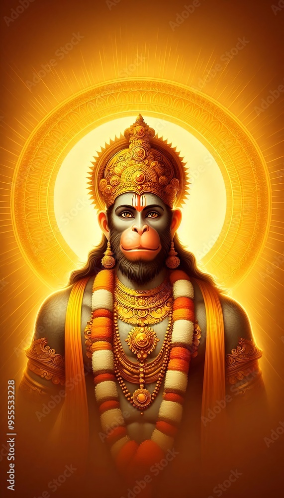 Obraz premium Lord Hanuman