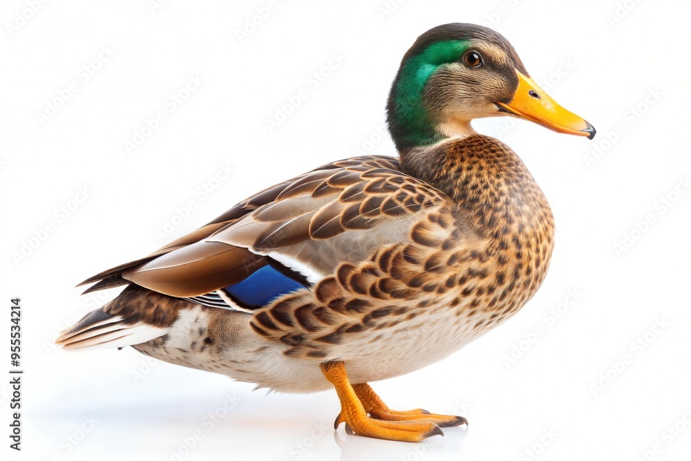 Duck isolated on a pure white background
Duck isolated on a pure white background