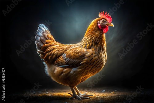 hen chiaroscuro 