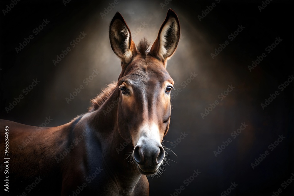Fototapeta premium Mule chiaroscuro 