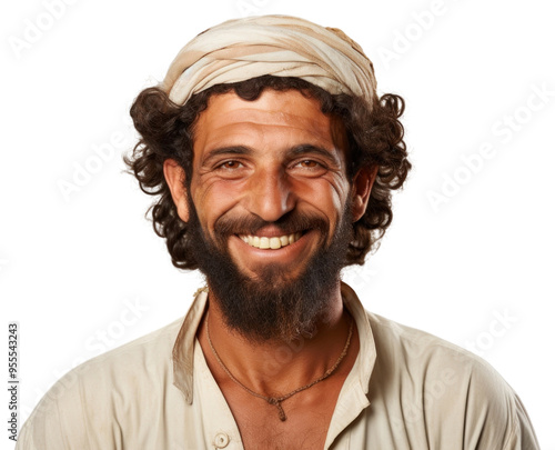 PNG Portrait laughing beard adult. photo