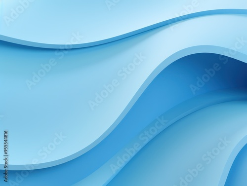 Blue panel wavy seamless texture paper texture background with design wave smooth light pattern 