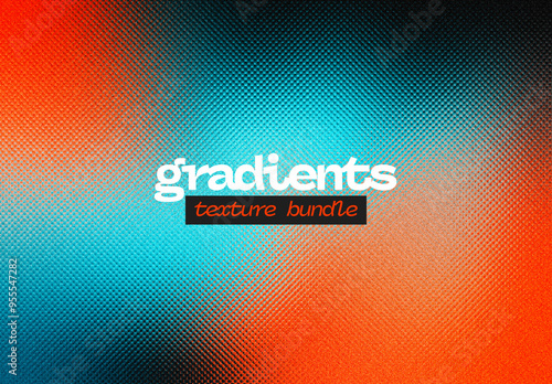 Abstract Vibrant Gradient Texture Bundle for Backgrounds
