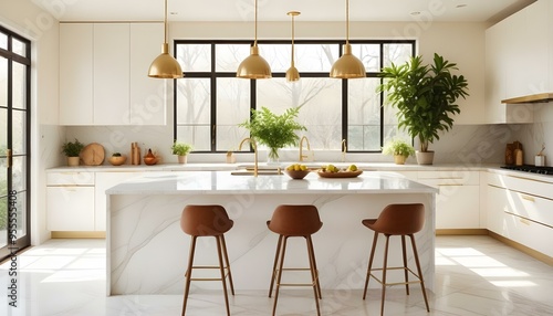 Wallpaper Mural Photo interior modern design room 3d illustration Torontodigital.ca