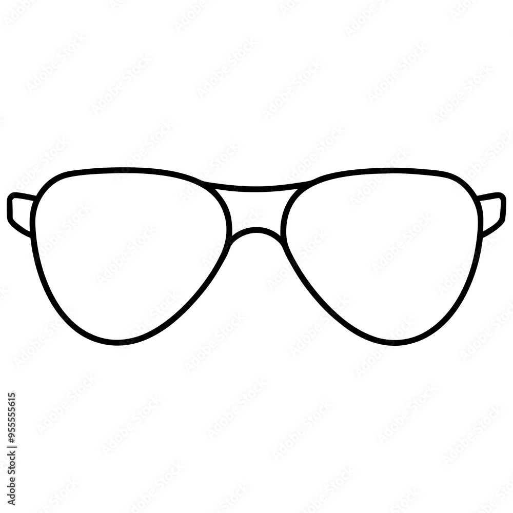 Fototapeta premium Sunglass Art Vector Design