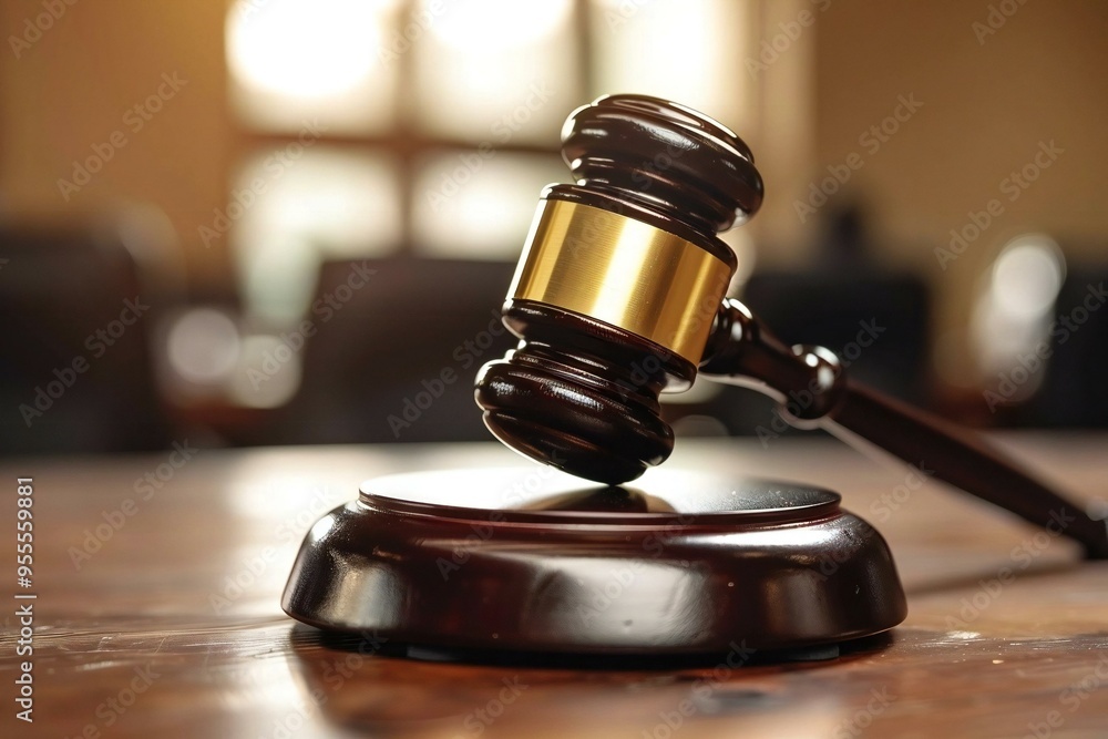 dramatic photo of a gavel hitting the stand during a real estate auction, symbolizing the legal proceedings and impact of foreclosure litigation. dramatic photo of a gavel hitting the stand during a real estate auction, symbolizing the legal proceedings and impact of foreclosure litigation.