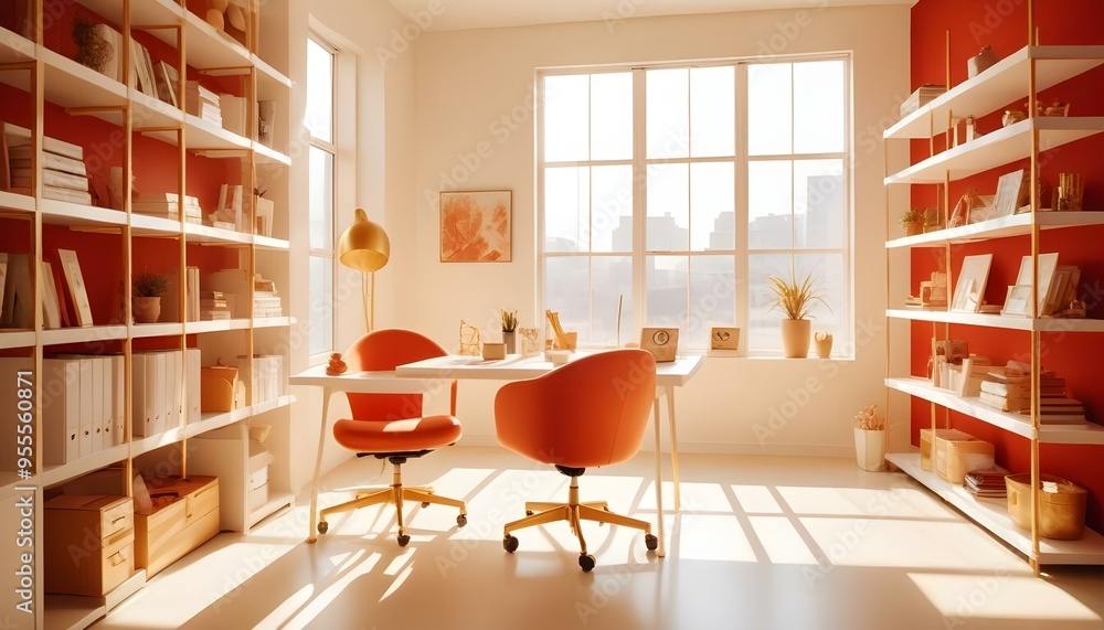Photo interior modern design room 3d illustration Photo interior modern design room 3d illustration