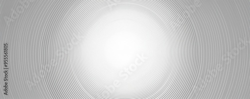 Bright Gray thin barely noticeable circle background pattern isolated on white background 