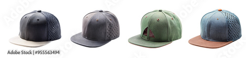 Obraz na płótnie Baseball Cap isolated on transparent background, cut out.