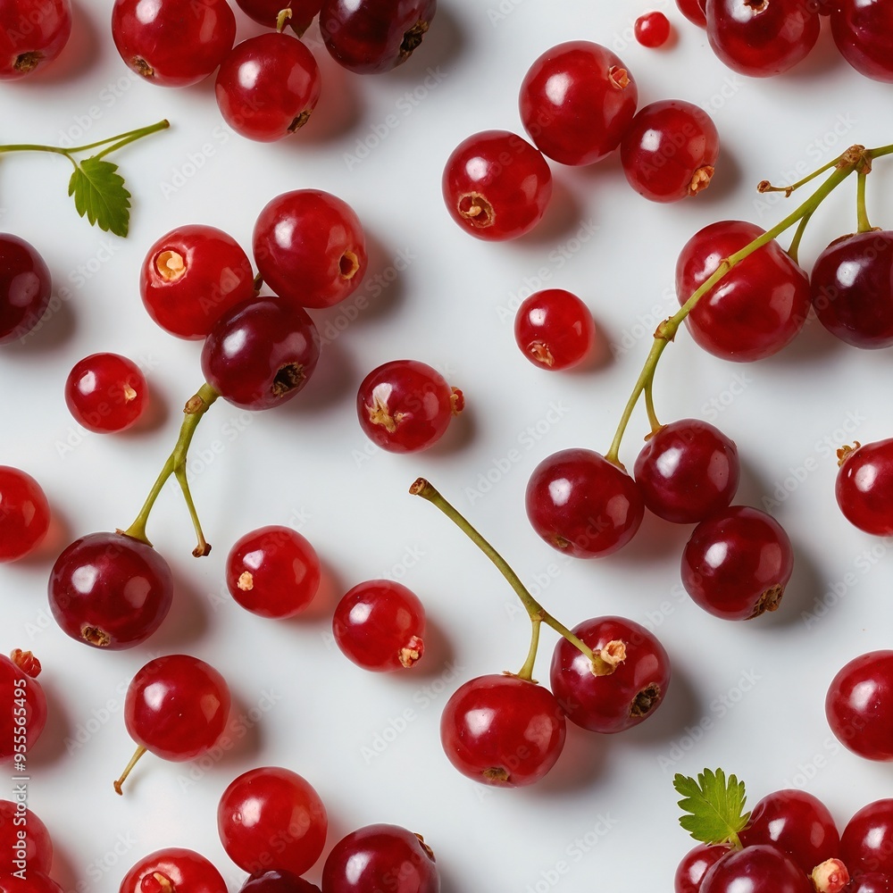 Currants on white backround Currants on white backround