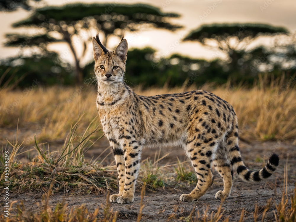 Serval in Savanna 16 Serval in Savanna 16