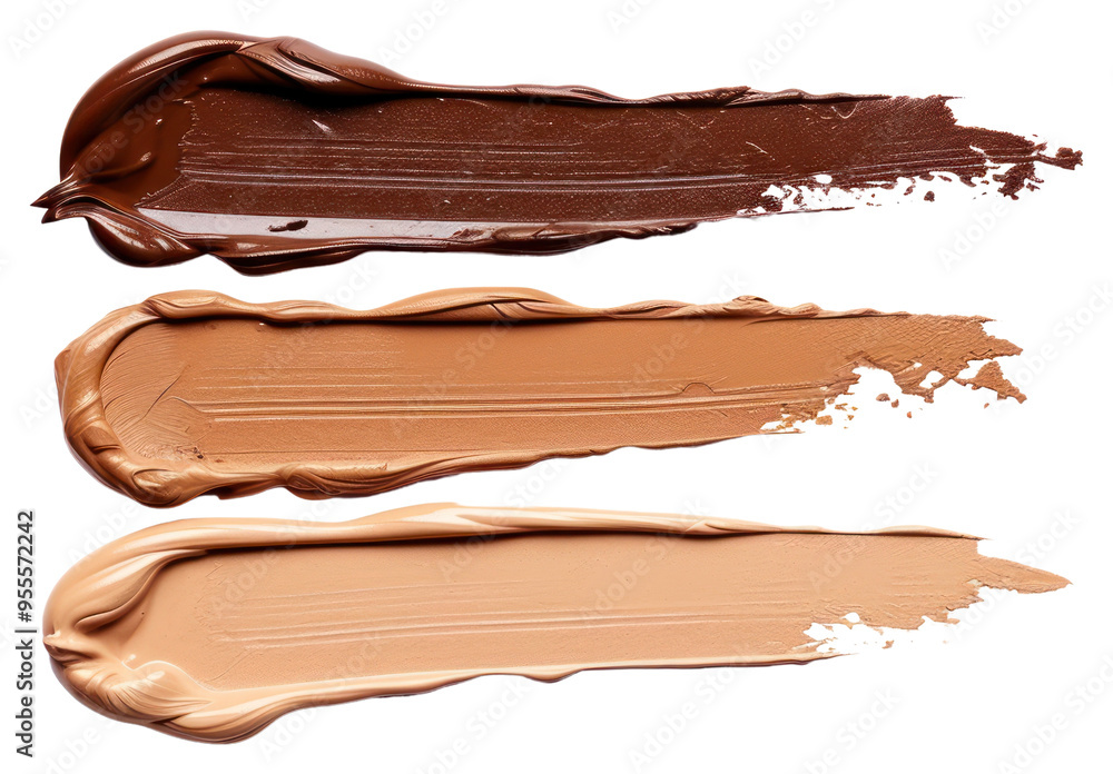 custom made wallpaper toronto digitalPNG Chocolate brown white background cosmetics.