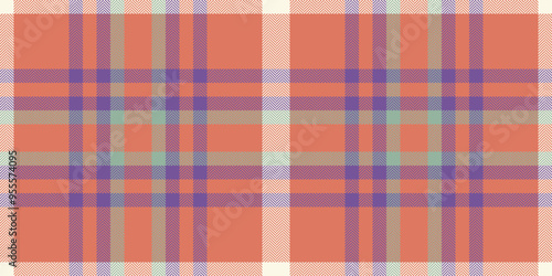 Seamless fabric pattern of texture background plaid with a tartan vector textile check.