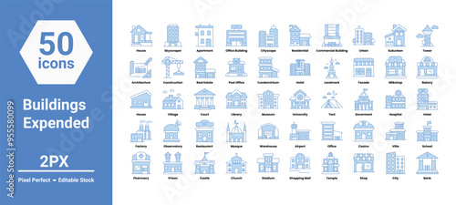 Building icons