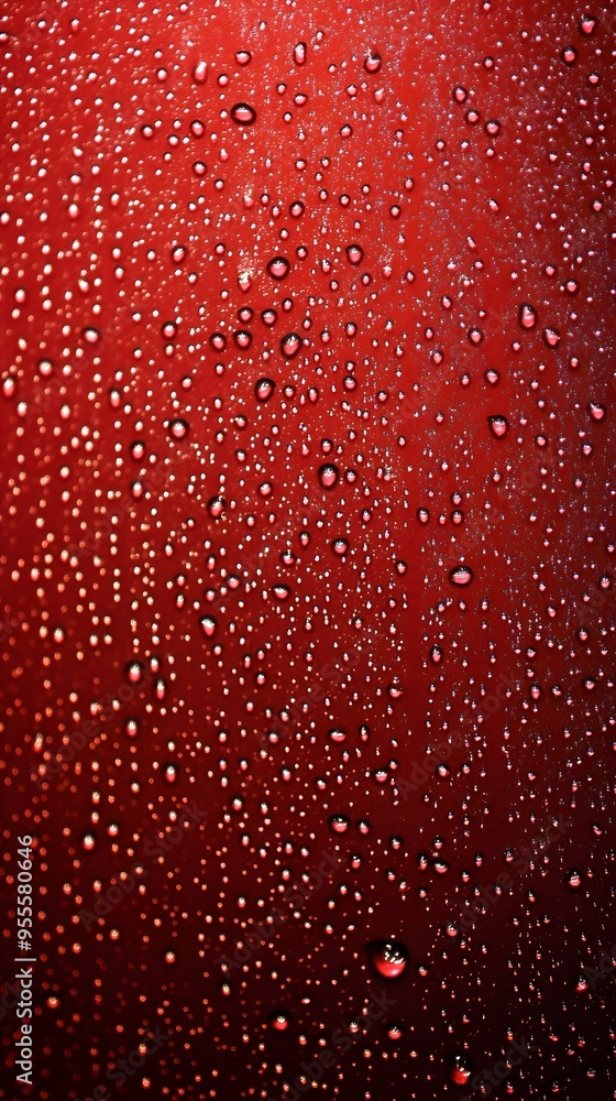 Water Drops, Rain, Dew on Red Background, Abstract Image, Texture, Pattern, Wallpaper, Cover and Screen of Smartphone, PC, Laptop, 9:16 and 16:9 Format Water Drops, Rain, Dew on Red Background, Abstract Image, Texture, Pattern, Wallpaper, Cover and Screen of Smartphone, PC, Laptop, 9:16 and 16:9 Format
