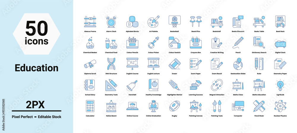 Education icons Education icons