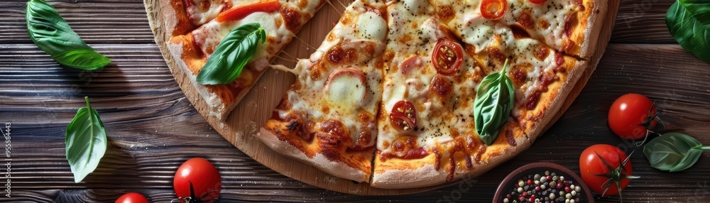 Pizza, with its crispy crust, melted cheese, and various toppings, is a versatile dish enjoyed by many Pizza, with its crispy crust, melted cheese, and various toppings, is a versatile dish enjoyed by many