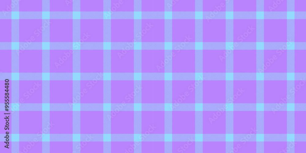 Classy vector check fabric, many plaid background pattern. Creativity seamless texture tartan textile in violet and cyan colors. Classy vector check fabric, many plaid background pattern. Creativity seamless texture tartan textile in violet and cyan colors.