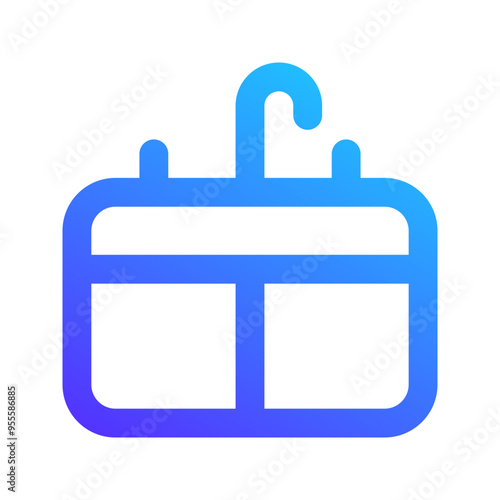 basin gradient icon