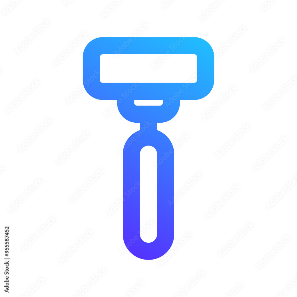 shaver gradient icon shaver gradient icon