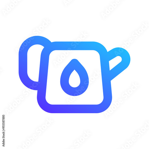 watering can gradient icon