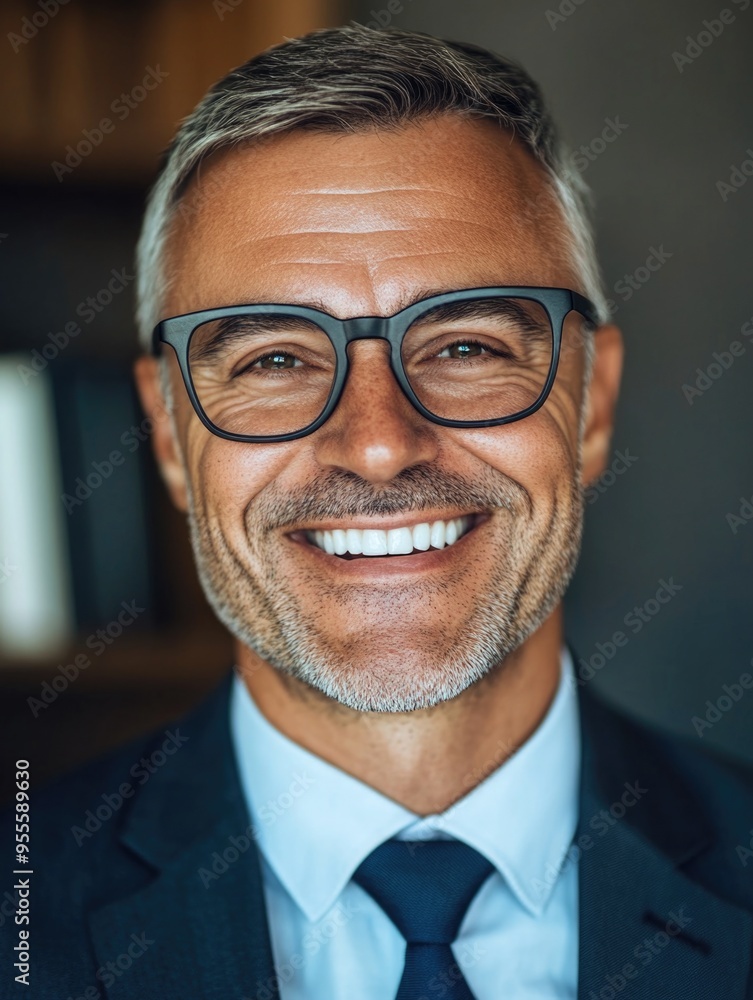 Professional Businessman Smiling Professional Businessman Smiling