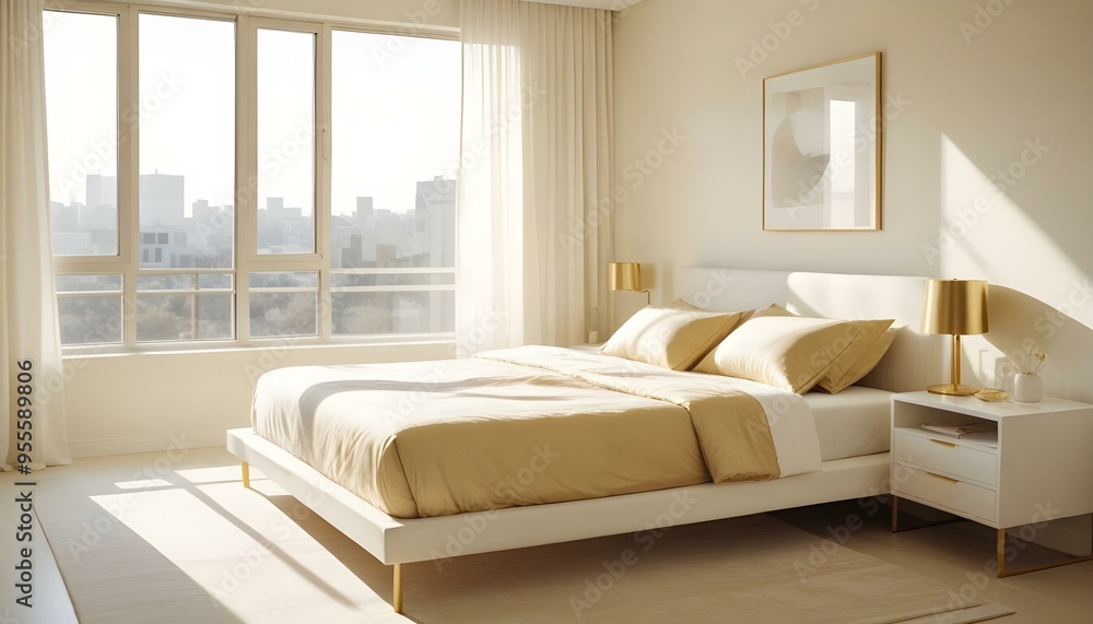 Photo interior modern design room 3d illustration Photo interior modern design room 3d illustration
