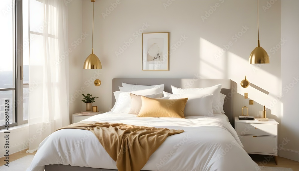 Photo interior modern design room 3d illustration Photo interior modern design room 3d illustration