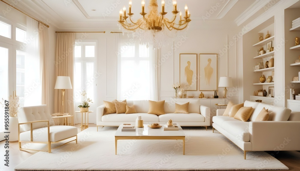 Photo interior modern design room 3d illustration Photo interior modern design room 3d illustration