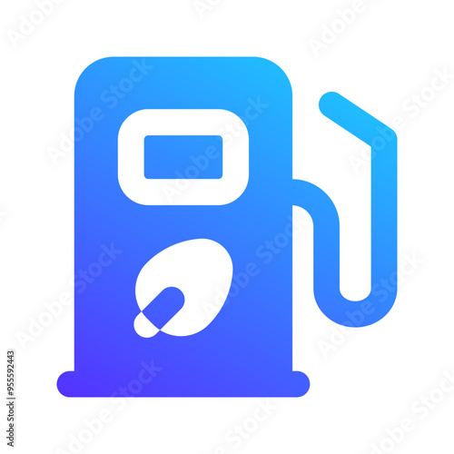biofuel gradient fill icon