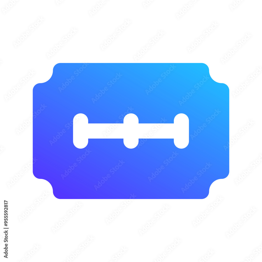 razor gradient fill icon razor gradient fill icon