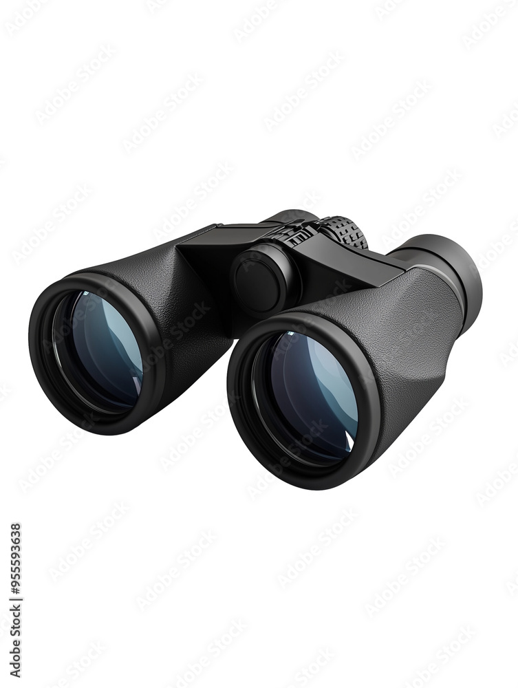 Pair of binoculars isolated on transparent background Pair of binoculars isolated on transparent background
