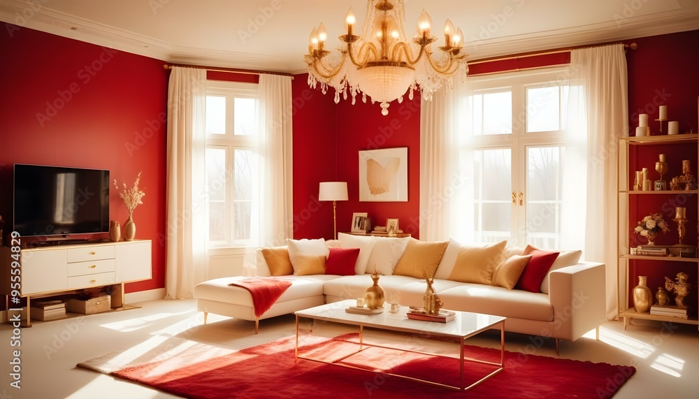 Photo interior modern design room 3d illustration Photo interior modern design room 3d illustration