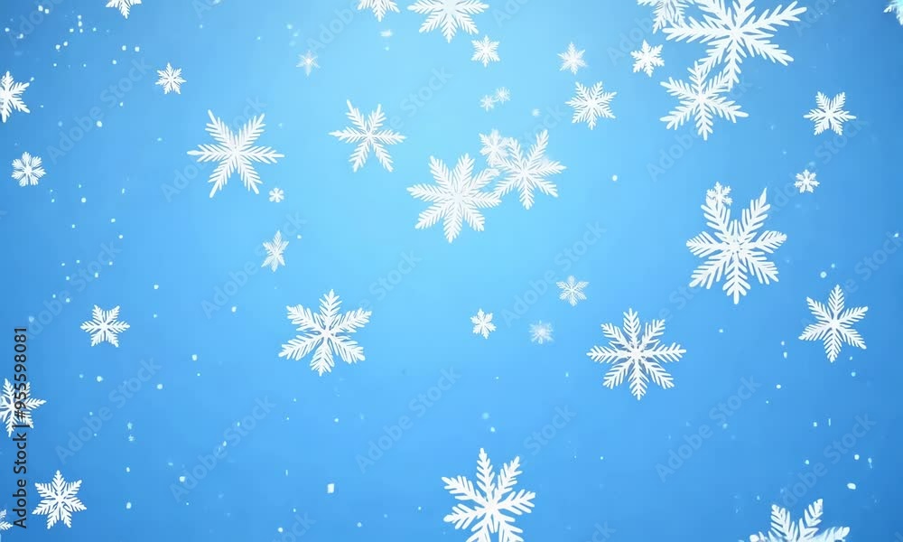 a tranquil winter scene unfolds as soft snowflakes gracefully drift down against a serene blue background, creating a peaceful and picturesque snowy landscape a tranquil winter scene unfolds as soft snowflakes gracefully drift down against a serene blue background, creating a peaceful and picturesque snowy landscape