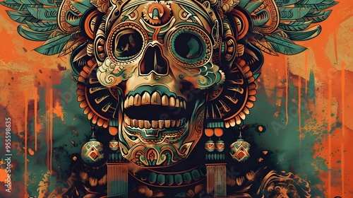 AZTEC CONCEPT ILLUSTRATION