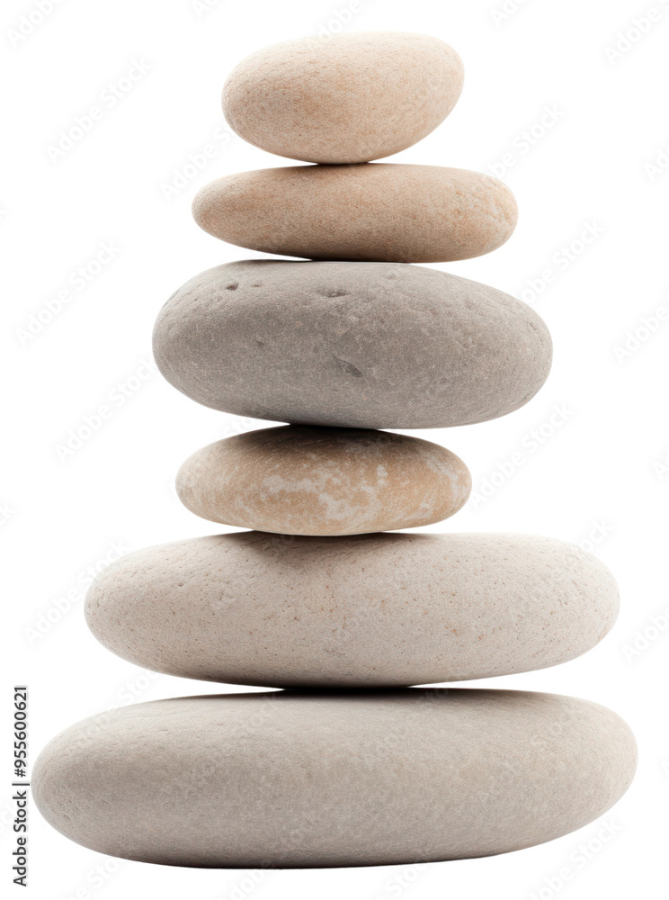 PNG A seven stacked stone pebble rock white background. PNG A seven stacked stone pebble rock white background.