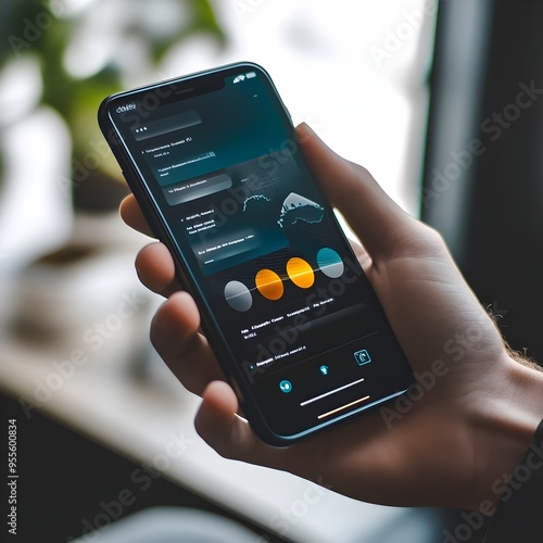 Wallpaper Mural Sophisticated Digital Interface for Intuitive Web Navigation on Modern Mobile Devices Torontodigital.ca