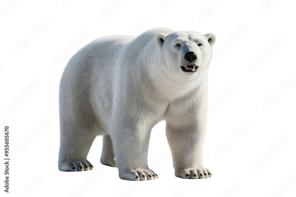 polar bear on transparent background polar bear on transparent background
