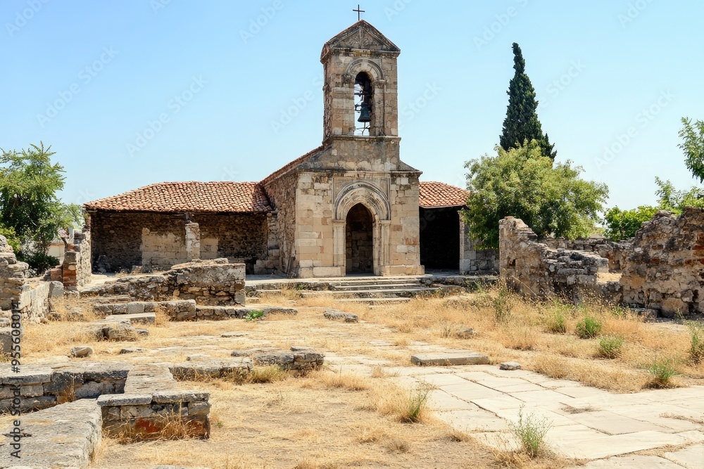 Philadelphia Turkey: St. Jean Church - Ancient Byzantine Architecture in Anatolia Philadelphia Turkey: St. Jean Church - Ancient Byzantine Architecture in Anatolia