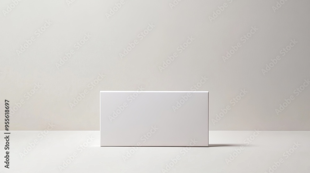 a white rectangular object a white rectangular object