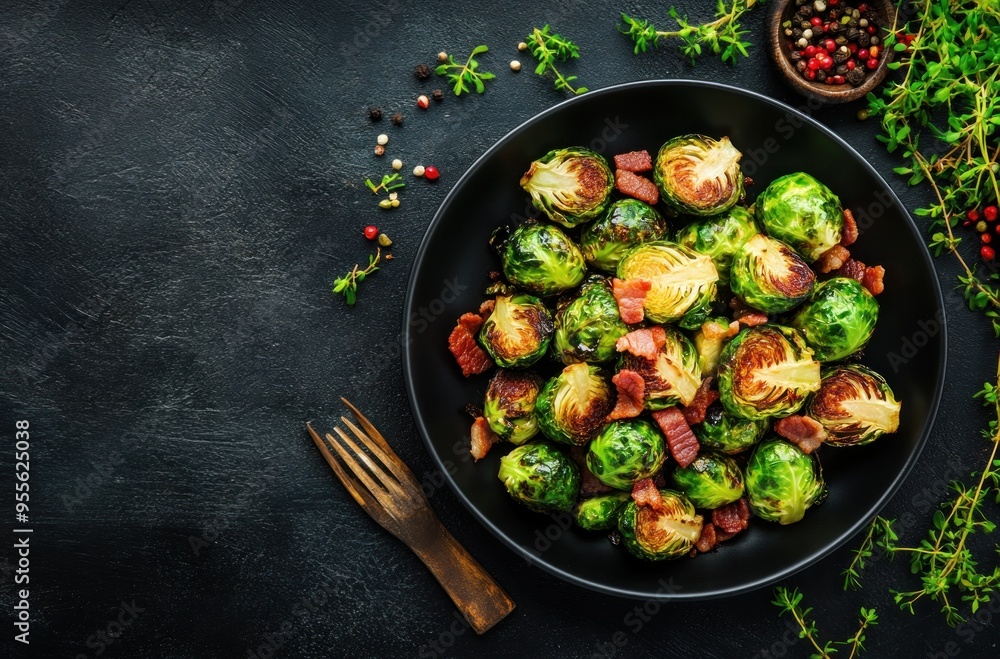 Roasted Brussel Sprouts with Bacon Roasted Brussel Sprouts with Bacon