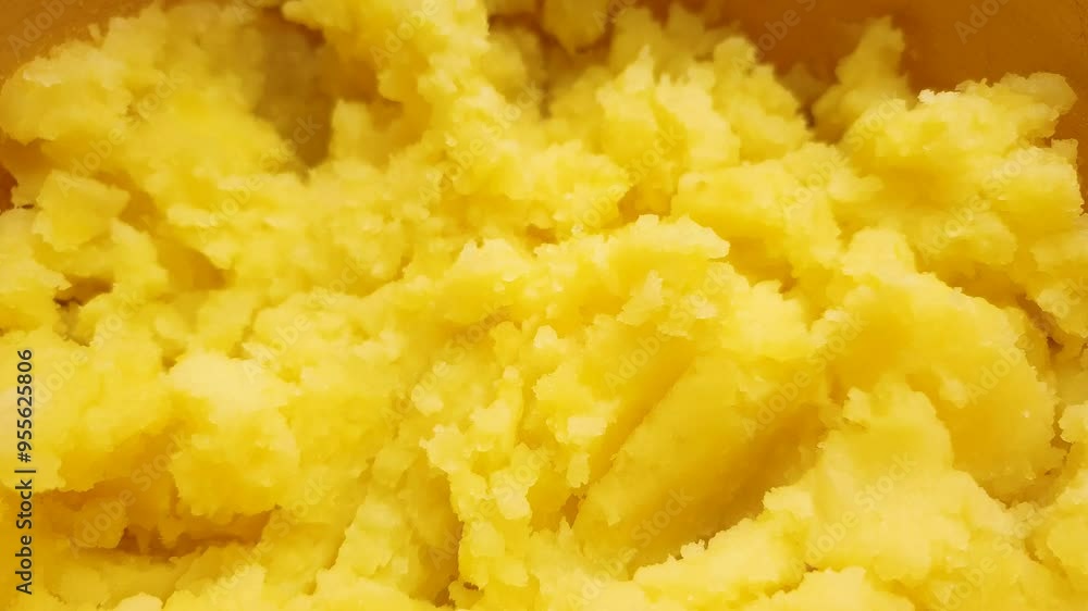 Natural mashed potatoes. Mashed potatoes, side dish, mashed potatoes, lunch, dinner.