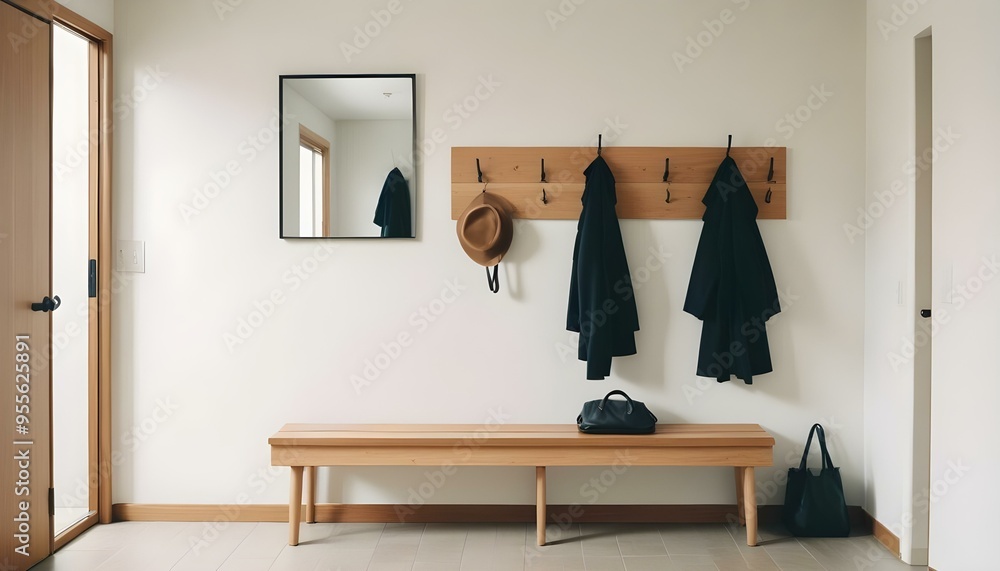 Obraz premium Photo interior modern design room 3d illustration