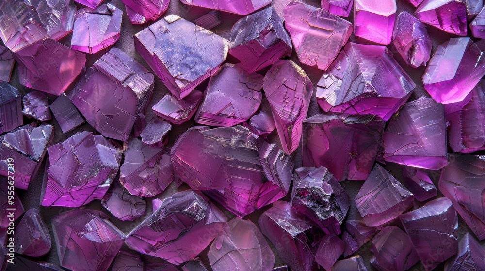 Purple glass fragments arranged in a mosaic pattern, the symbol is placed on a bright contrasting background. Purple glass fragments arranged in a mosaic pattern, the symbol is placed on a bright contrasting background.
