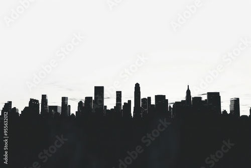city skyline silhouette